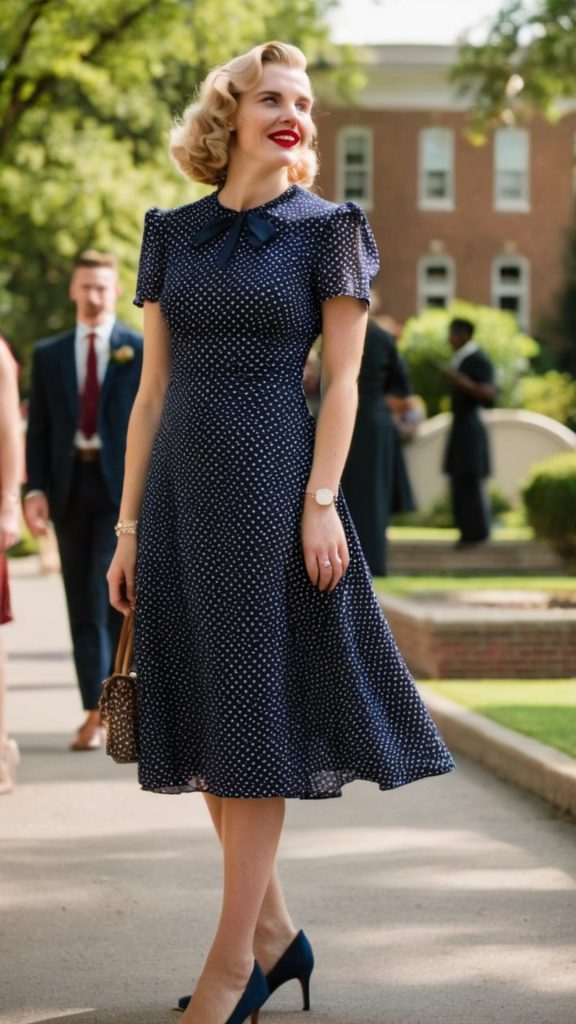 10. Vintage-Inspired Midi Dress