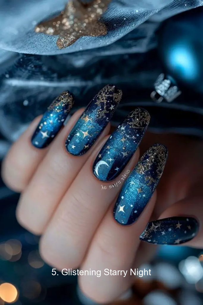 5. Glistening Starry Night